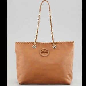 Tory Burch Marion Tote in Royal Tan